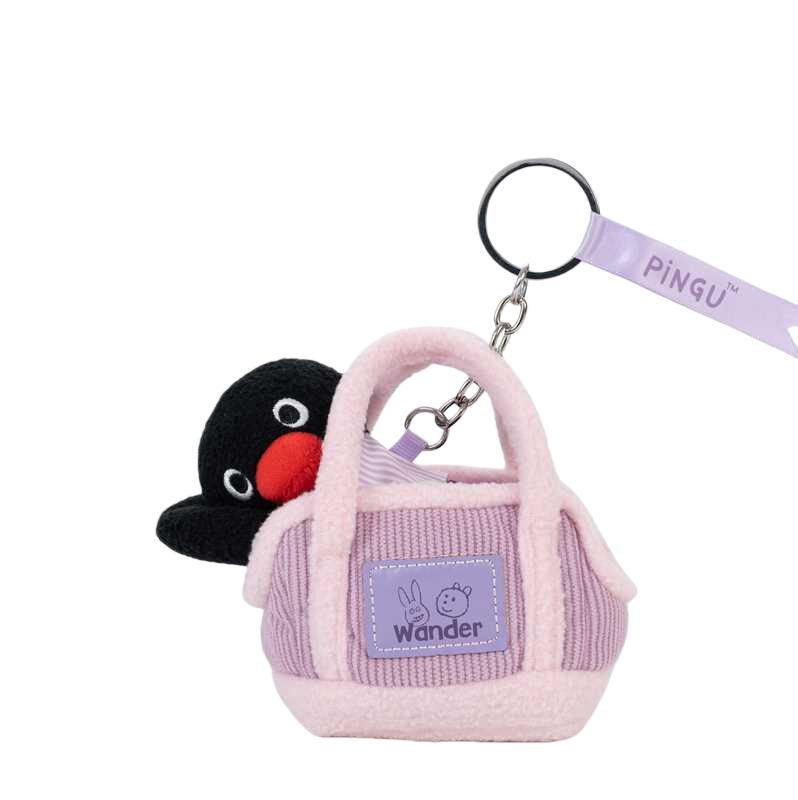 Originální přívěsek panenky Pingu - Roztomilý plyšový přívěsek Pinga na batoh