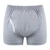 Washable Adult Incontinence Briefs Cotton 5-Layer Absorbent Leak-Proof Boxer Style Elderly Post-Surgery Care