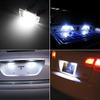 2 Pcs CANBUS LED Car Number License Plate Light Lamp Assembly Auto Tail Lighting For Ford Focus C-MAX MK2