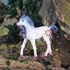 Pegasus Unicorn Cake Decoration - Mythical Animal Model Toy