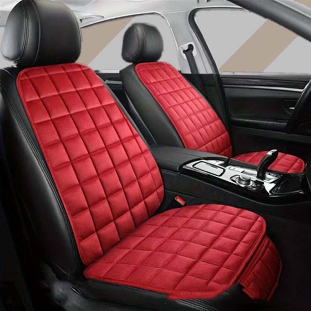 Warm Winter Car Seat Cover Anti-slip Front Rear Seat Pad Car Seat Cushion