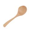 Wooden Soup Spoon Fine Polishing Handcrafted High Temperature Resistant Long Handle Wooden Spoons for Restaurant