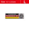 1Pcs 3D Aluminum Stickers Car Body Trunk Decal For VW Golf Tiguan Touran Polo GTI Jetta Passat CC T5 Scirocco Arteon Transporter Mc9
