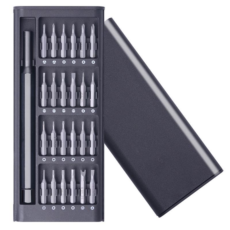 1Pc Multi-purpose Set Mobile Phone Maintenance and Disassembly Manual Tool Set 24-in-1 Precision Magnetic Screwdriver Precision Disassembly