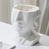 Creative Statue Flower Pot Ceramic Succulent Pot Planter Desktop Art Ornaments Plant Pot Home Decor Garden Decoration