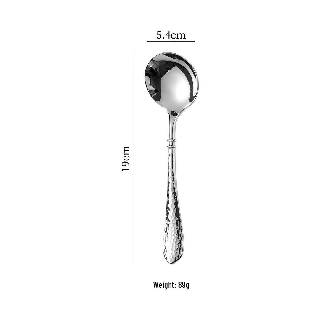 304 Stainless Steel Lace Pattern European Cutlery Set: Elegant Knives, Forks, and Spoons for Hotels and Homes