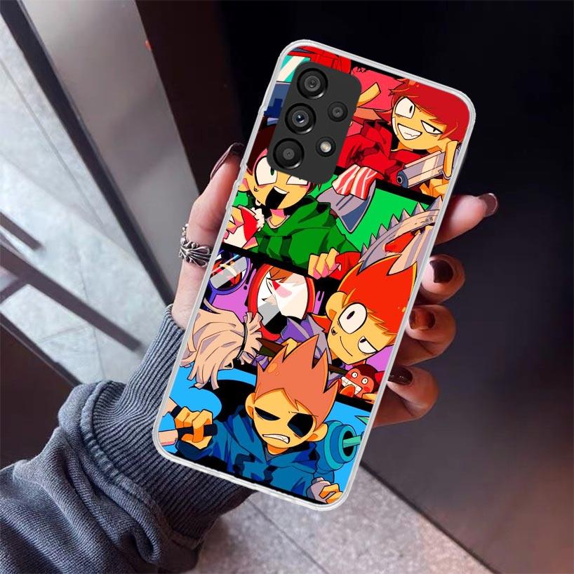 Anime Cartoon Eddsworld Phone Case For Samsung Galaxy A17 A16 A15 A14 A13 A57 A56 A55 A54 A53 A37 A36 A35 A34 A33 A26 A25 A24 A2