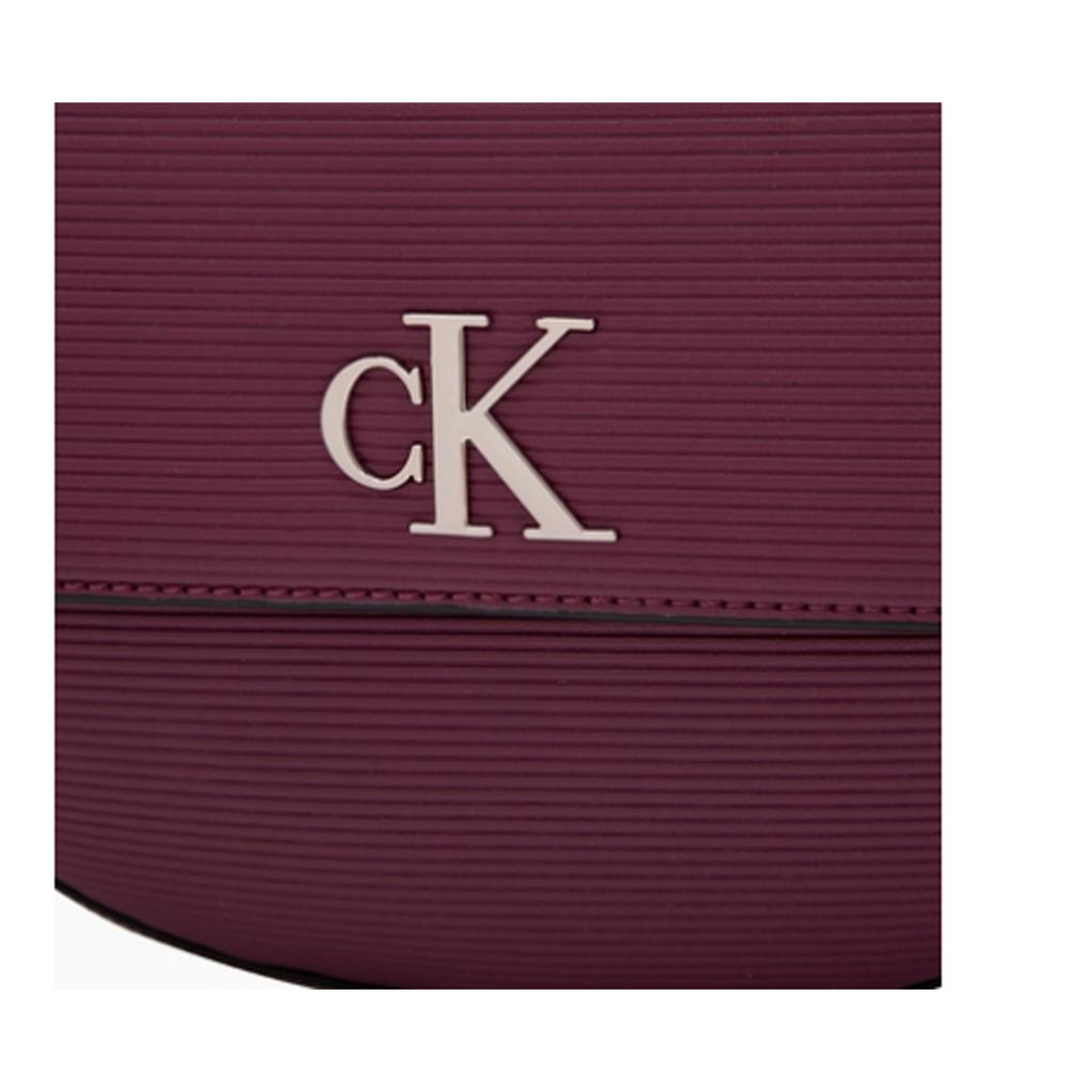 New CALVIN KLEIN Synthetic Material Shoulder Bag Medium Size Women's Onion Purple DH3464-515