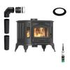 Cast Iron Wood Burning Stove KRATKI K9 ECO Ø 130 8 kW