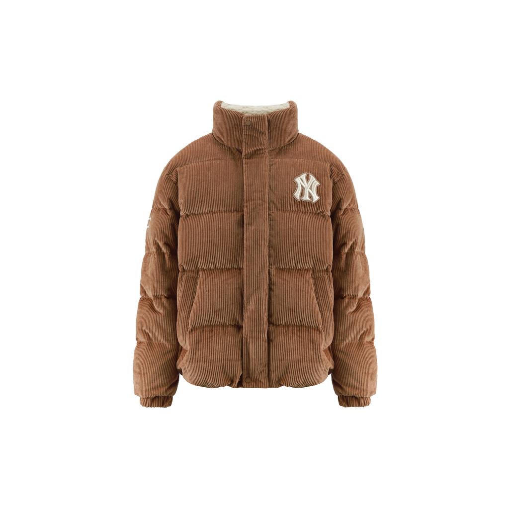 New MLB Down Jacket Winter Unisex Dark Beige 3ADJC0116-50BGD