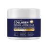 Kollagen Gesichtsfeuchtigkeitscreme - Kollagen Pflanzliche Stammzellen Creme für die Haut mit Retinol, Niacinamid, Hyaluronsäure - Anti-Aging Tages- & Nachtcreme