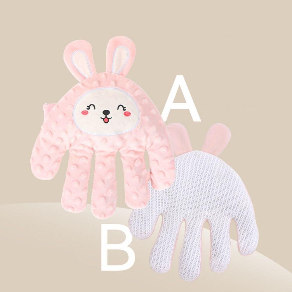 Ergonomický polštář pro miminko na spaní Automatický uklidňující polštář na ruku Uklidňující dlaně miminek Hračka pro miminko