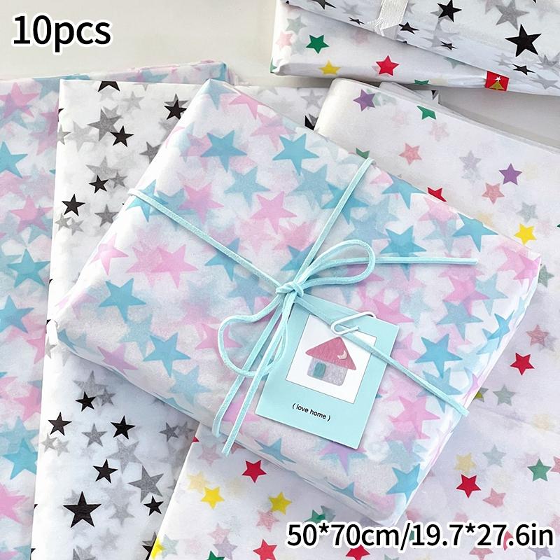 10 Blatt INS Seidenpapier Schleife Sydney Papier Handgeschöpftes Papier Geschenkpapier für Weihnachten Hochzeit Geburtstag DIY Basteln