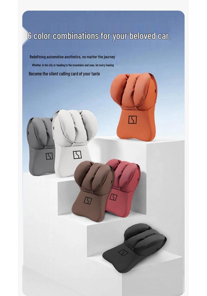 Zeekr 007GT/7X/9X Car Headrest & Lumbar Support Pillow for Neck Protection & Decoration