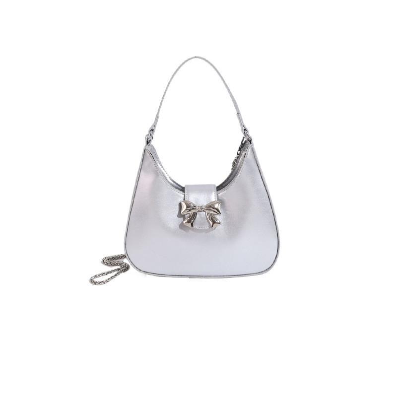 2024 Summer New Candy Color Butterfly Bow Armpit Bag Sweet And Fresh Style