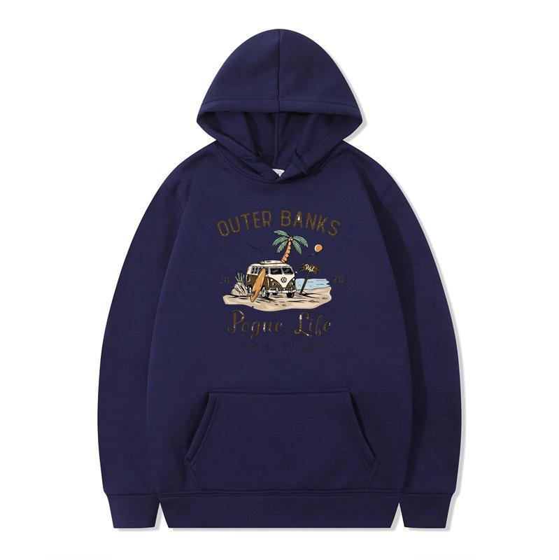New College Style Pullover Hoodie for Men In Spring and Autumn Fashion, Trendy Outerwear, Instagram Brand for Women, Hip-hop