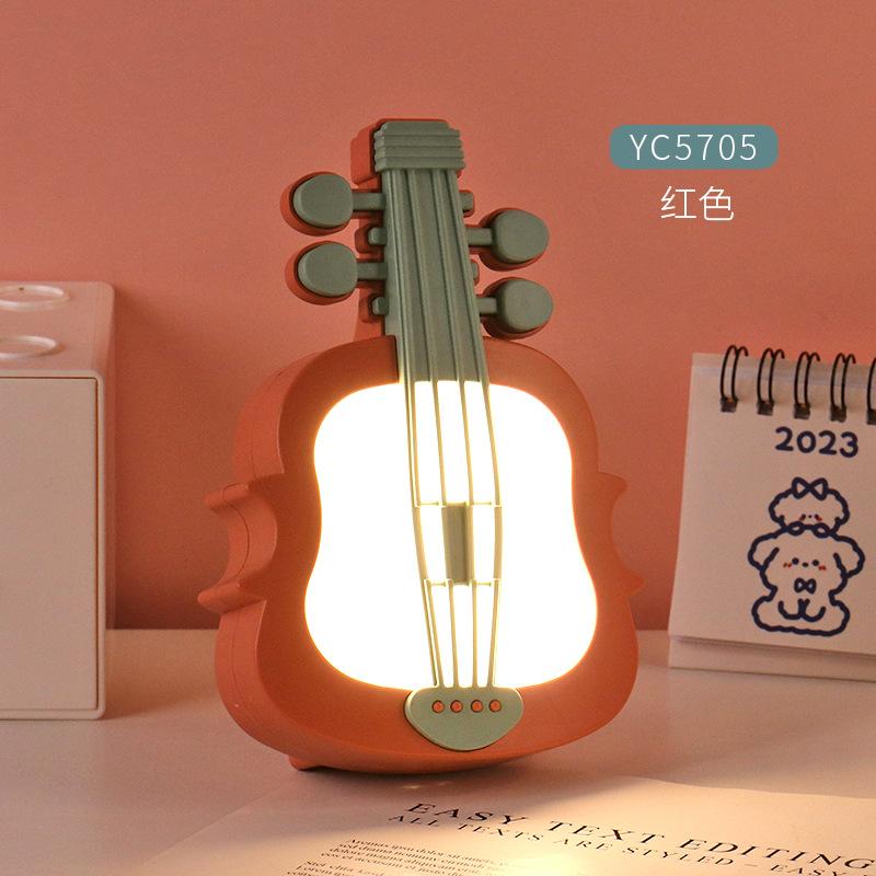 New Violin Eye Protection Student Study Desk Lamp Student Dormitory Reading Bedroom Bedhead Nightlight USB Charging