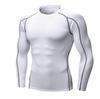 Men's Pro Compression Long Sleeve Running T-Shirt - Elastic, Sweat-Wicking, Quick-Dry for Sport & Fitness