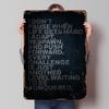 Motivational Gaming Quote Tinplate Poster Customized Wall Art Vintage Retro Metal Signs for Man Cave Apartment Decoration Room