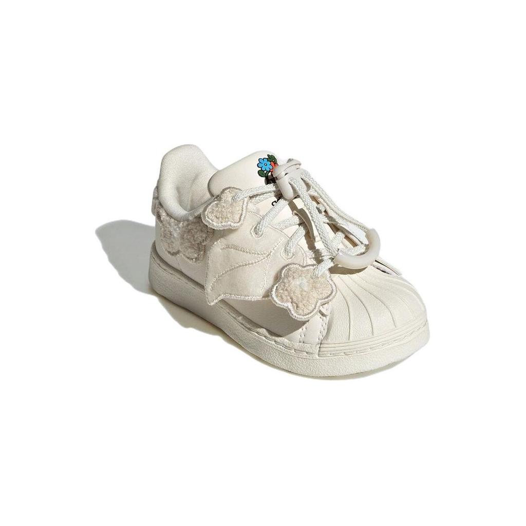 Adidas Melting Sadness X  Originals Superstar 360 I Classic Comfort Low-Top Sneakers Baby Sneakers Off-White HR1636