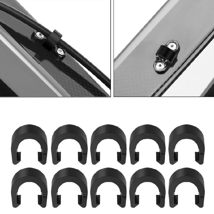 Bicycles Brake Wire Holder With Strong Grip Cycling Brake Line Fastener Personality Look and Secure Attachments