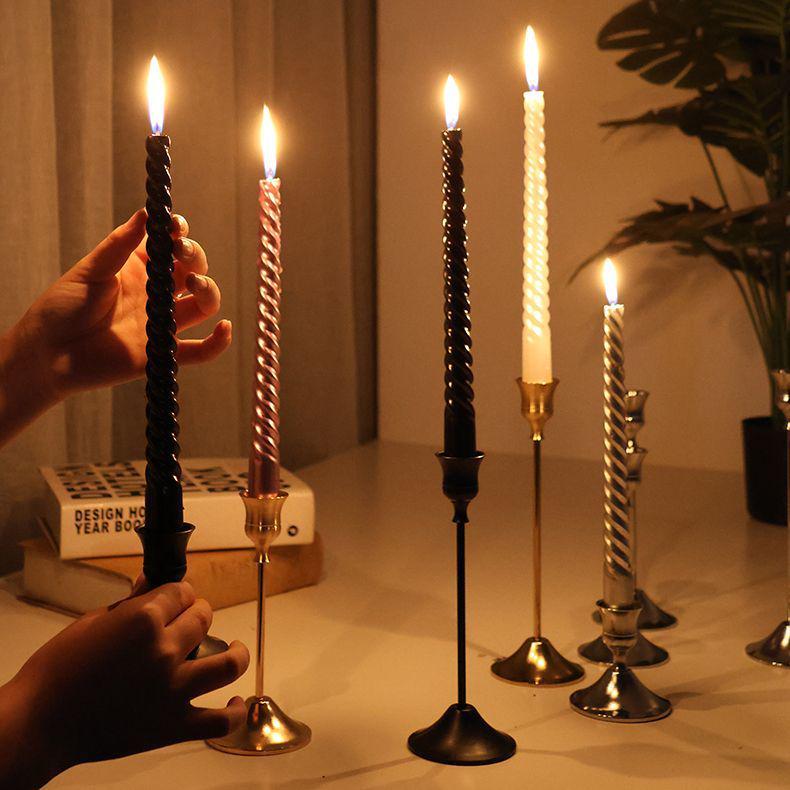 Klassischer Romantischer Kerzenhalter für Hochzeiten, Geburtstage und Abendessen