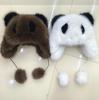 Cute Winter Imitation Fox Hair Red Panda Hat Warm Windproof Ear Hat Parent-child Bag Hat Lei Feng Hat Female