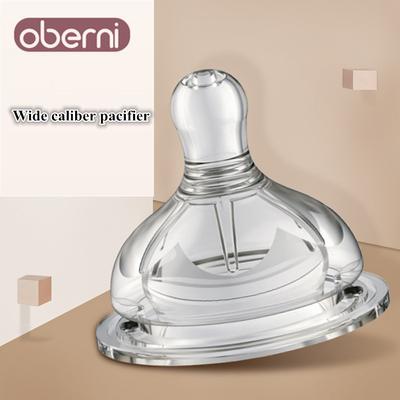 Oberni – tétine de gros calibre pour bébé, 5cm, imitation du lait maternel, en Silicone de qualité alimentaire, pièces de biberon