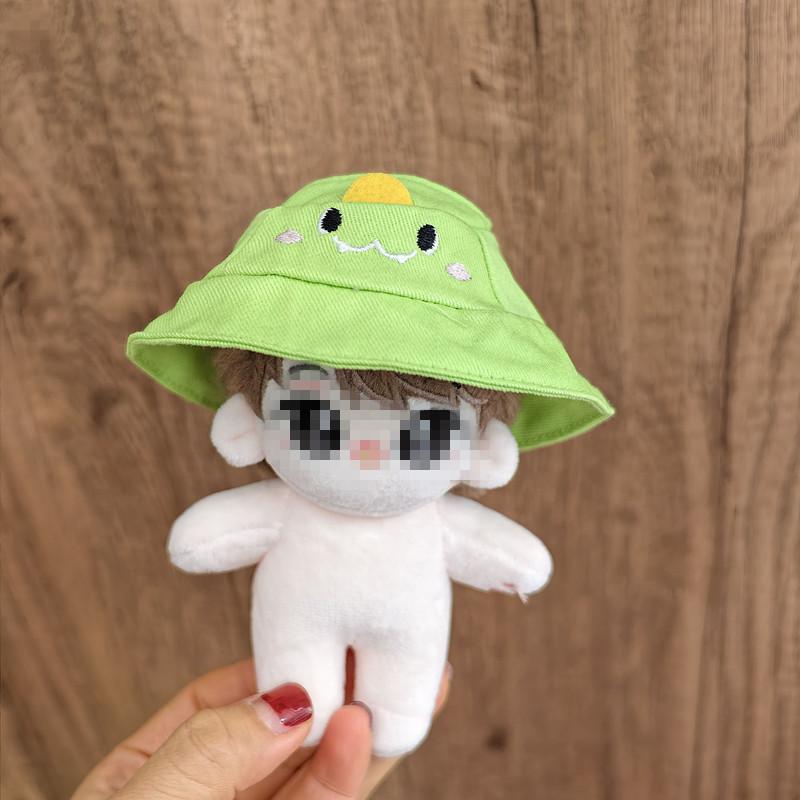 [Cloth Only] 10CM Cotton Doll Super Cute Cartoon Clothes Work Pants Hat and Accessories Fashion Series for Age 14+