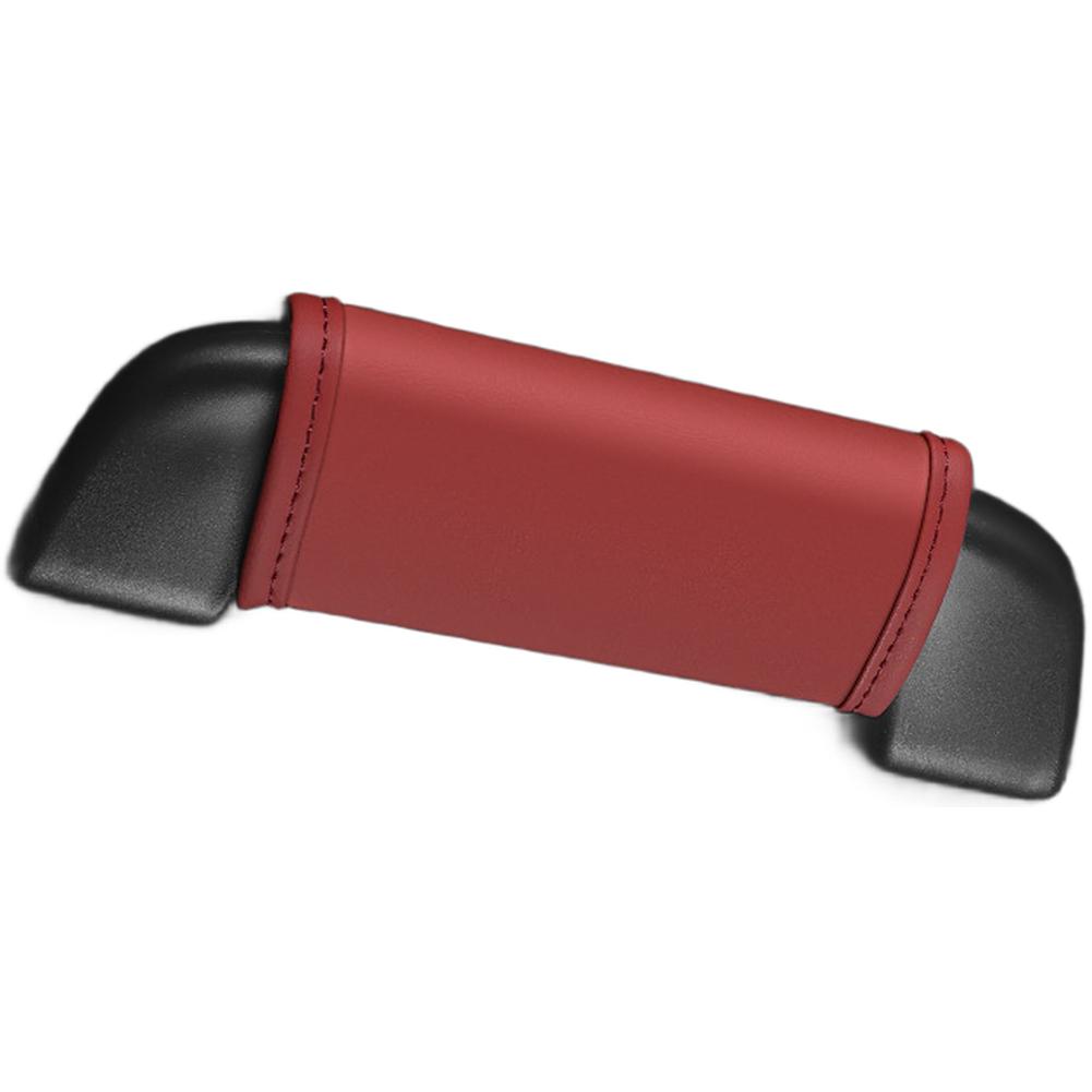 1pcs Car Handle Protector Versatile Car Roof Handle Cover Leather Protective Sleeve Sweat Absorbent Anti Car Interior Accessory