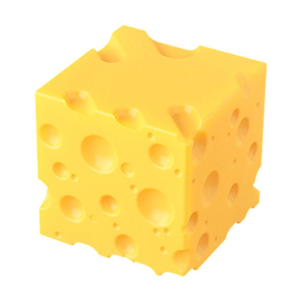 Soft Texture Cheese Squishy Toy Extra Large Size Cheese Fidget Toy Cheese Squeeze Toy Home Decor