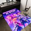 Kpop Warriors Book Carpet For Playroom Bedroom Living Room Sofa Home Decor Kids Game Area Rug Nonslip Floor Mat