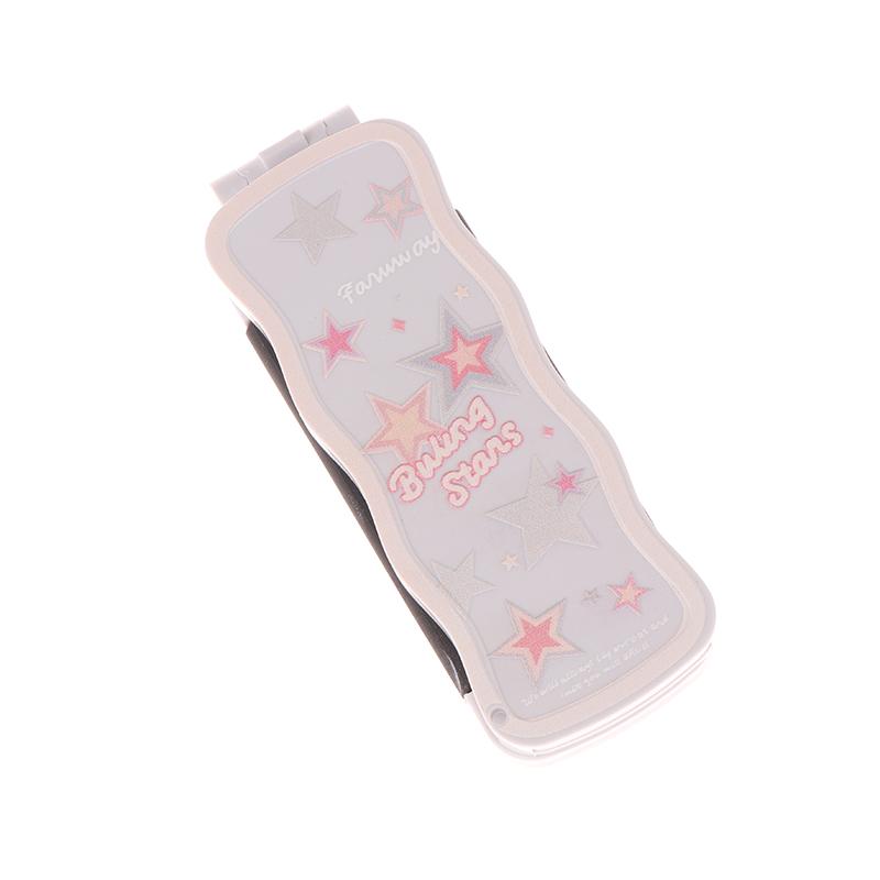 

Мини-щетка для волос, складная массажная расческа, массаж головы, антистатическая портативная дорожная щетка для волос, расчески для волос для девочек с зеркалом