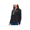 Nike Casual Hooded Zip Long Sleeve Sweatshirt Women sweatshirt Black CJ1695-010