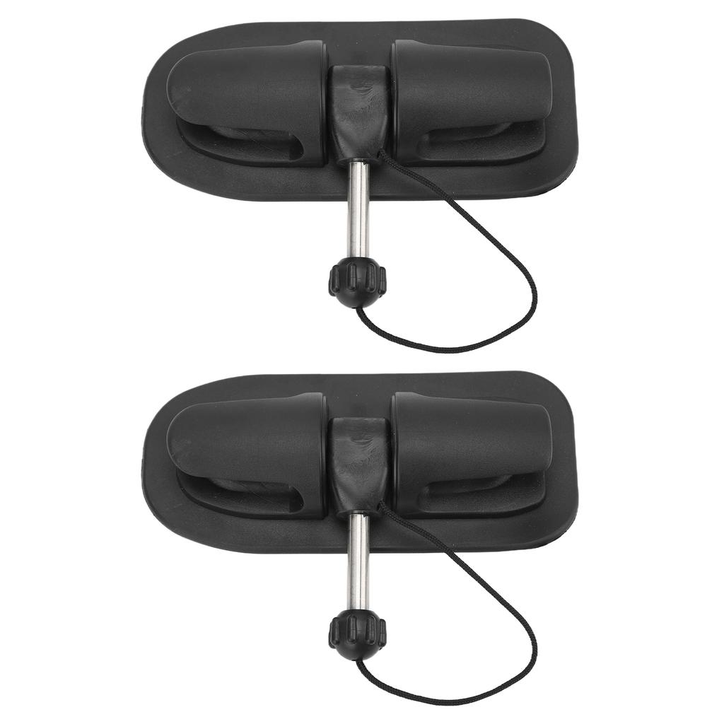 1 Pair Oar Holder Paddle Lock Support Universal for Inflatable Boat Kayak Canoe Dinghy Raft 0.4in Iron Core