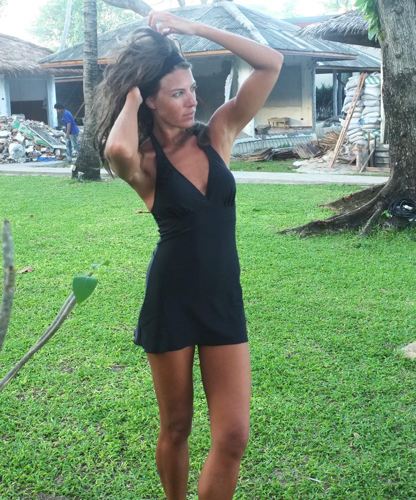 VLANDA Compact Slimming [Cover-Up Swimsuit]