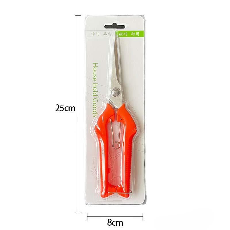 Stainless Steel Fruit Harvesting Shears Pruning Scissors for Orchards Branches Bonsai & Vegetable Fruit Thinning