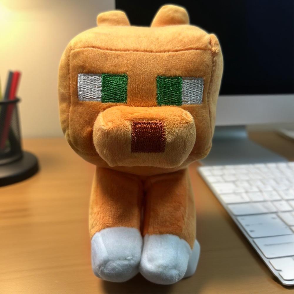 Leopard Cat Plush Toy Cartoon Character Soft Toy Plush Cushion Soft and Cuddly Plush Toy Children's Birthday Gift