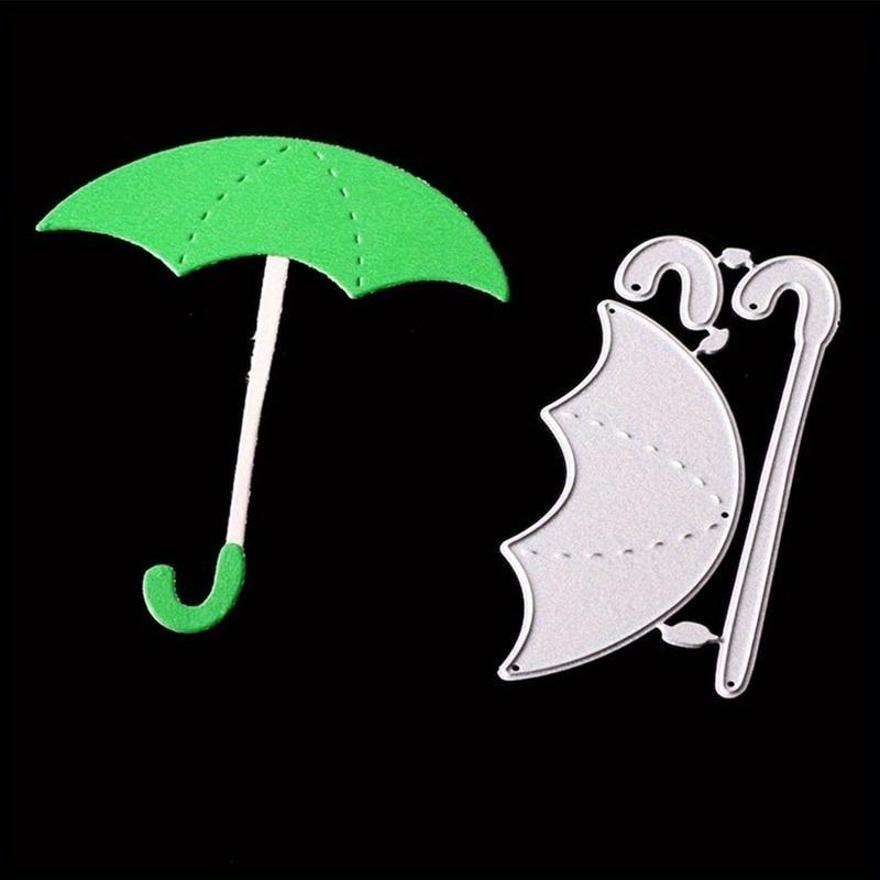 Build Up Umbrella Cut DIY Scrapbooking Paper Craft Embossing Knife Mould Blade Die Cut Stencils