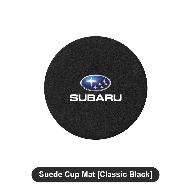 Badge Car Cup Coaster Waterproof Non-Slip Sift-Proof Spill Saucer for Subaru Forester Outback Crosstrek Legacy Impreza Levorg mdy6
