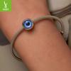 Devil'S Eye Diy Bracelet Beads Loose Beads, Accessories S925 Sterling Silver Eye Beads