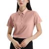 adidas Polo Shirts Women's Pink Polo Collar Moderate JF2011-