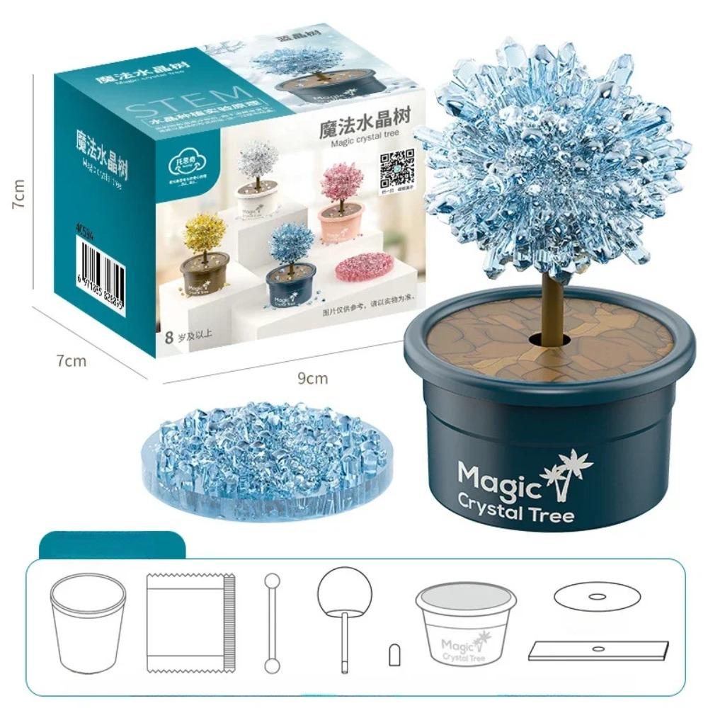 Grow a Crystal Science Experiments Toy Colored Crystals Crystal Making Kit Science Gifts