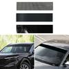 3D Car Windshield Sunshade Sticker Film Scratch Resistant, High Transparency UV Blocking Guard, Easy To Apply and Remove