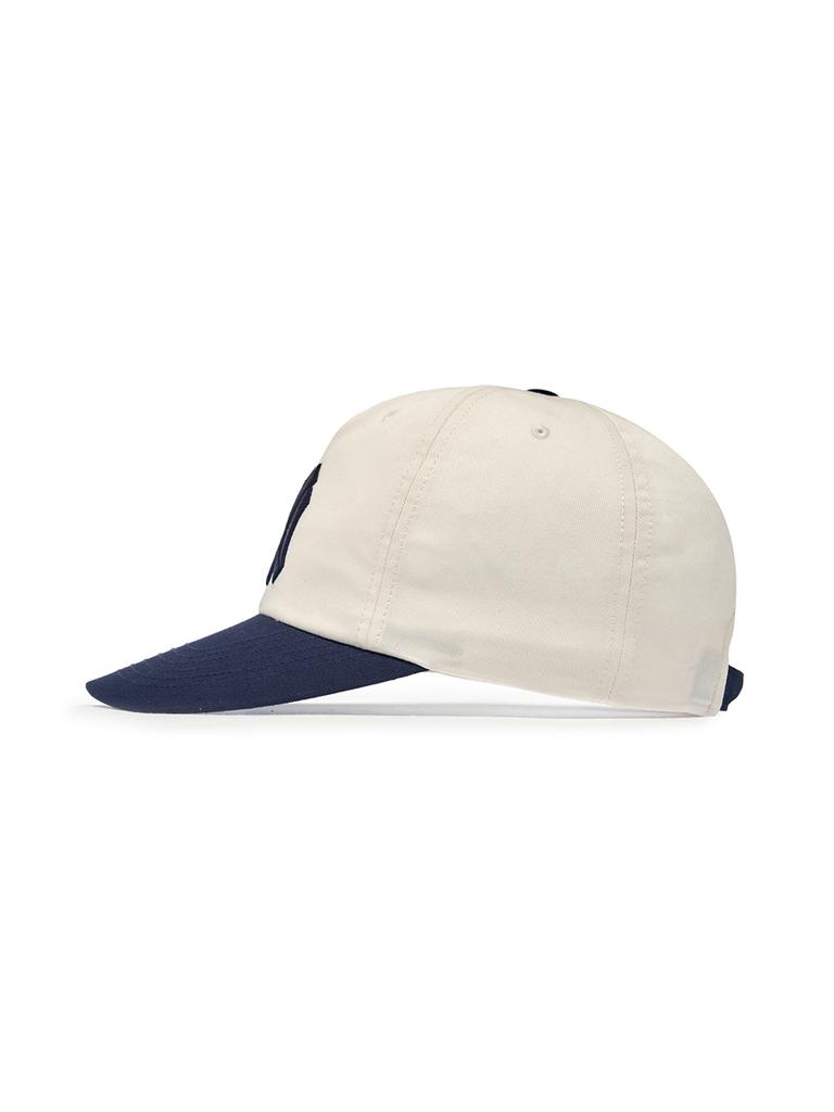 Emelbi Q-Fit Color Block Unstructured Ball Cap Ny (Navy)