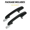 Rear Left+Right Exterior Door Handles 45454 Outside 2006-2011 Hyundai Accent For