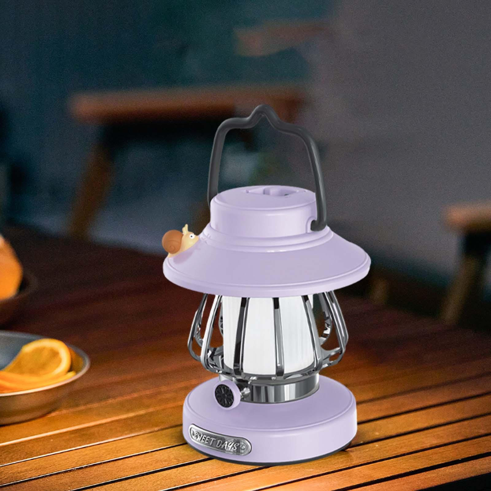 

Кемпінговий ліхтар Camp Anti Slip Decorative USB Lamp Ambient Light для риболовлі на природі фіолетовий