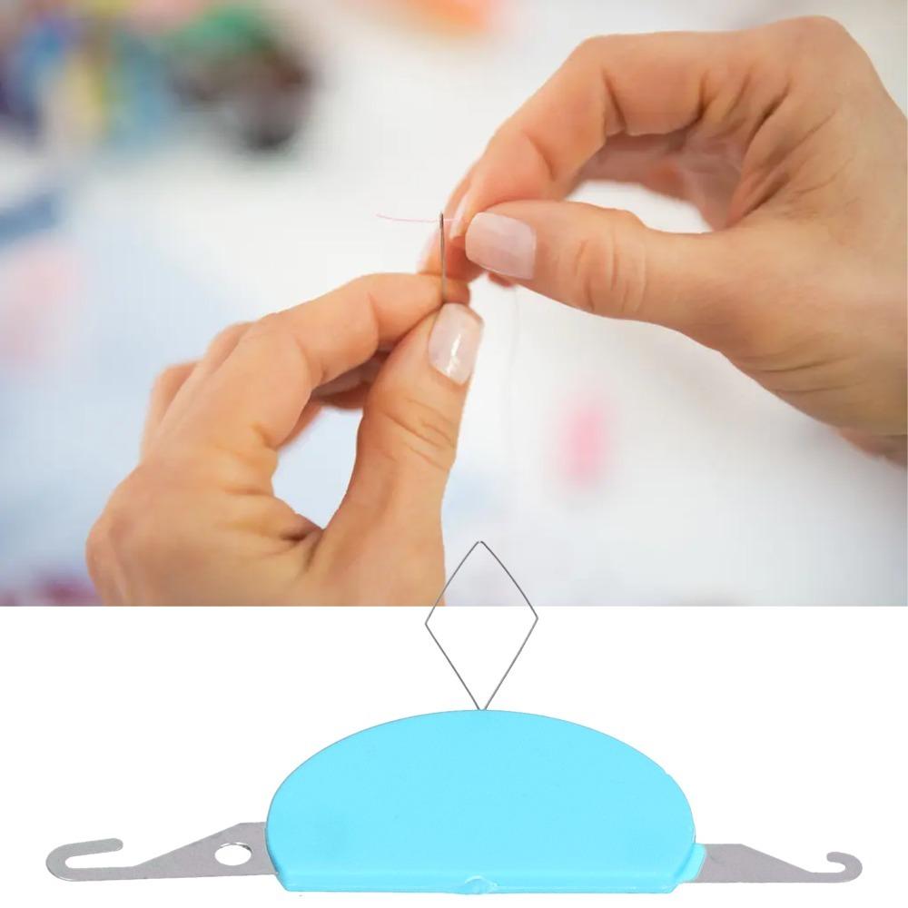 5pcs Lightweight 3 In 1 Needle Threader DIY Simple Sewing Needle Threader  For Hand Sewing
