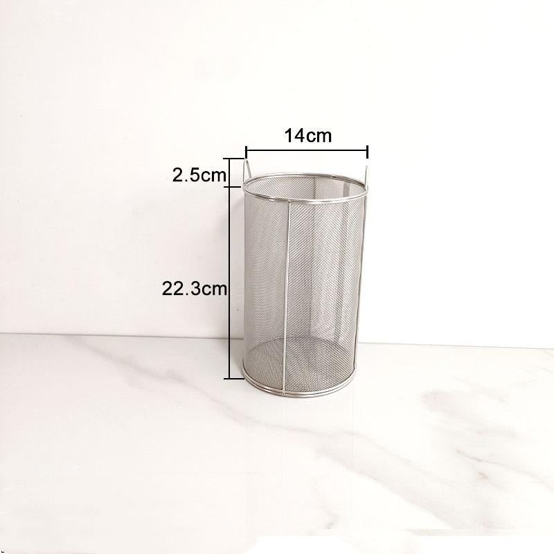 Round Mesh Basket 1mm Hole Rice Wine Beer Bier Filter Voor Zelfgemaakte Brew Koffie Coffee Droog Hopper Brew Fine Mesh Coland