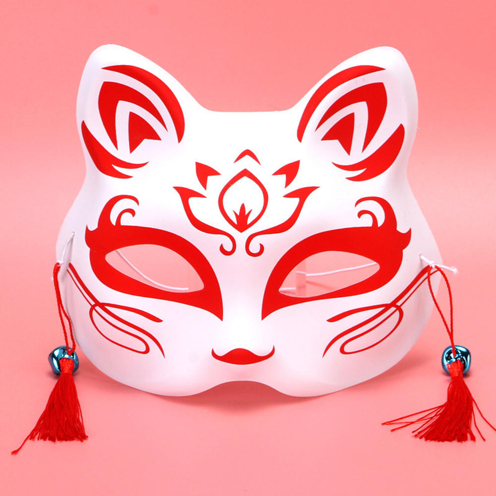 Japanese Anime Demon Slayer Mask Cosplay Thicken Plastic Masks Halloween Party Costume Props Fox Mask